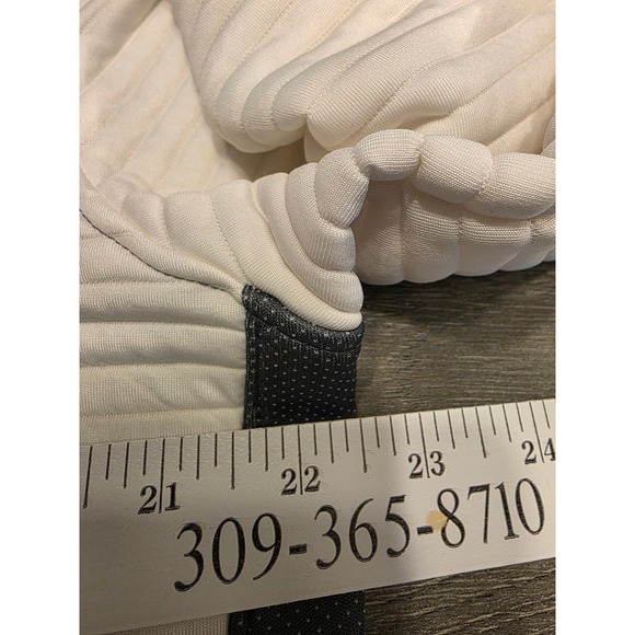 Under Armour ColdGear Golf Pullover White Grey 1/4 Zip Loose Fit Sz XL - Picture 7 of 8